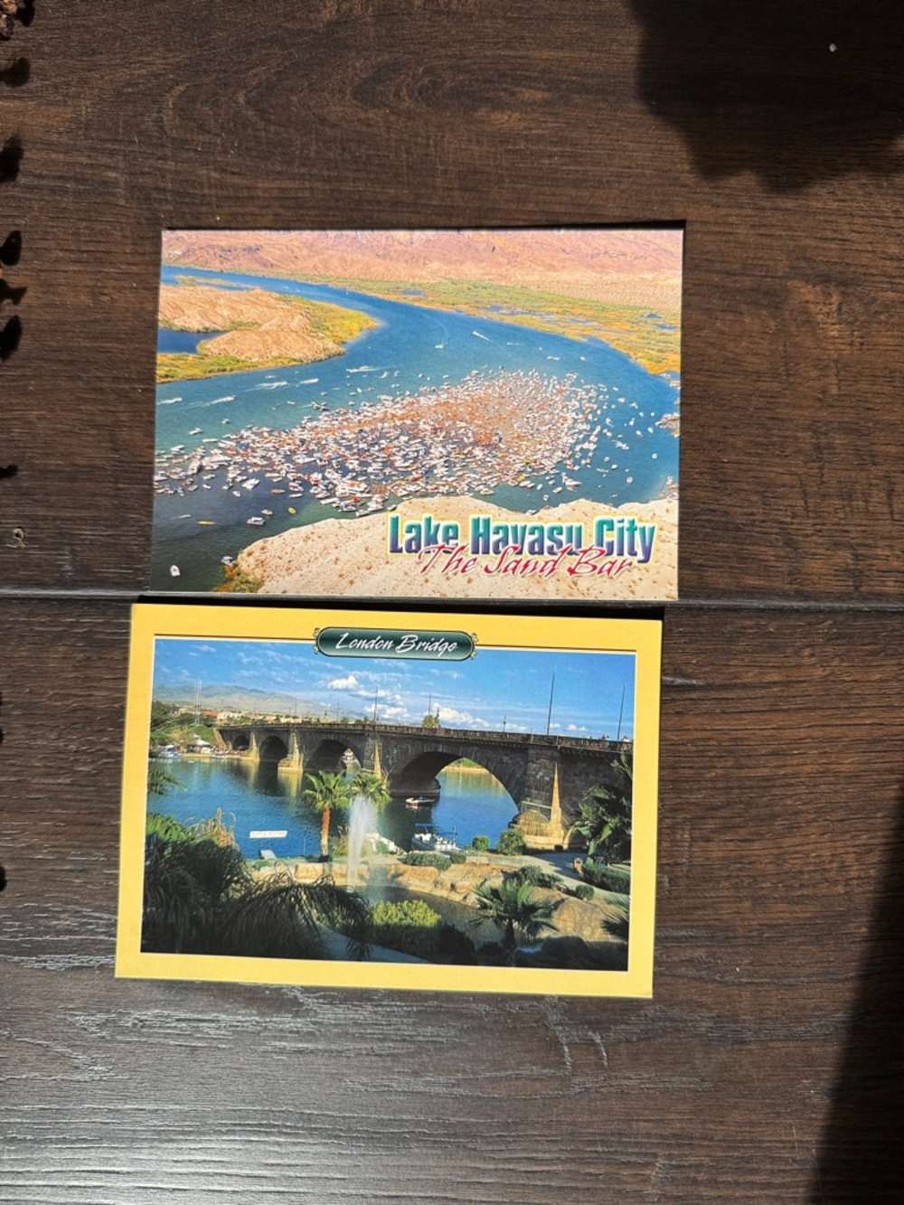 Vintage postcards from Lake Havasu City, Arizona